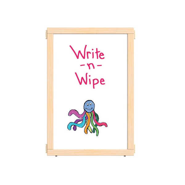 Jonti-Craft KYDZ Suite Panel, A-height, 24 in. Wide, Write-n-Wipe 1510JCAWW - main